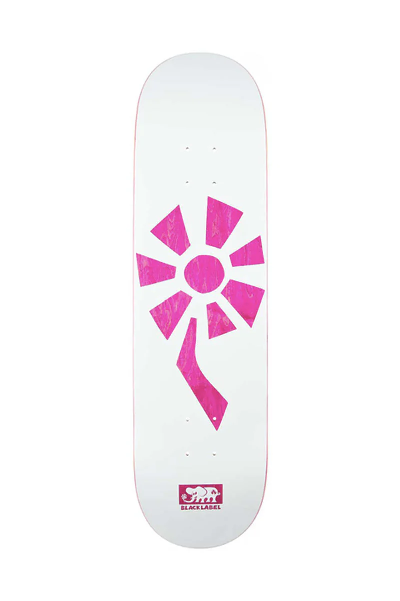 BLACK LABEL DECK FLOWER POWER White Pink 8.25 – Image 2