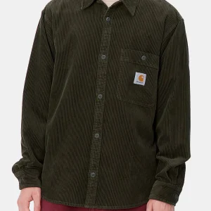 Carhartt Wip Long Mancheve Flint (Office Green Rinsed)