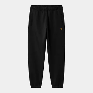 Carhartt Wip . Chase Sweat Pant . Black / Gold