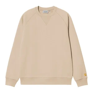 Carhartt Wip . Chase Sweat . Fleur De Sel