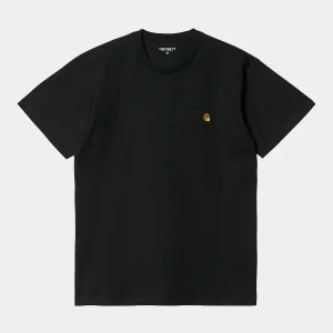 Carhartt Wip . Chase T-Shirt . Black