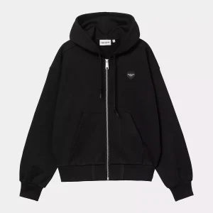 Carhartt Wip . W&rsquo; Hooded Heart II Jacket . Black