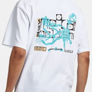 T-shirt surdimensionné Edwin Helix City (blanc)