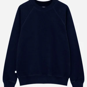 Sweat-shirt La Paz Cunha (toison de la marine noire)