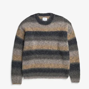 Norse Projects . Jonas Gradient Alpaca Sweater. Utility Khaki