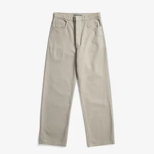 Norse Projects . Mogens Relaxed 5 Pocket Heavy Twill . Clay