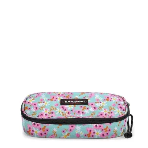 Trousse Eastpak Oval Ditsy Turquoise