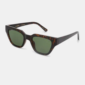 A Kjaerbede Lunettes de soleil Kaws (Demi Tortoise Brown)
