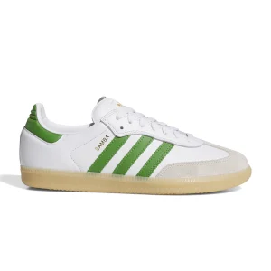 Adidas Samba Adv Cloud White / Crew Green / Gum 3