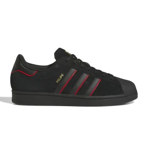 Adidas Superstar Adv X Felipe - Core Black / Better Scarlet / Gold Metallic