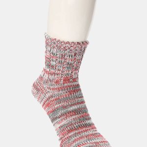 Anonyme ISM 5 Color Mix Quarter Crew Sock (avoine)