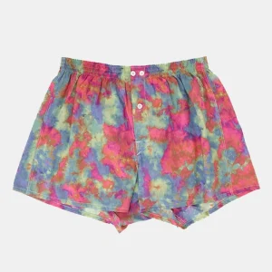 ISM Anonymous ISM Psychedelic Print Boxers (rose / vert)