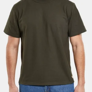 T-shirt bio Callac Armor Lux Heritage (vert Sherwood)