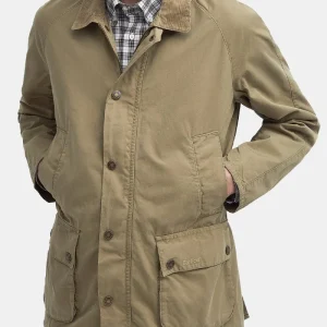 Barbour Ashby Veste d'été décontractée (olive blanchie)