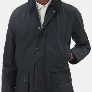 Barbour Ashby Waxed Veste (noir / classique)