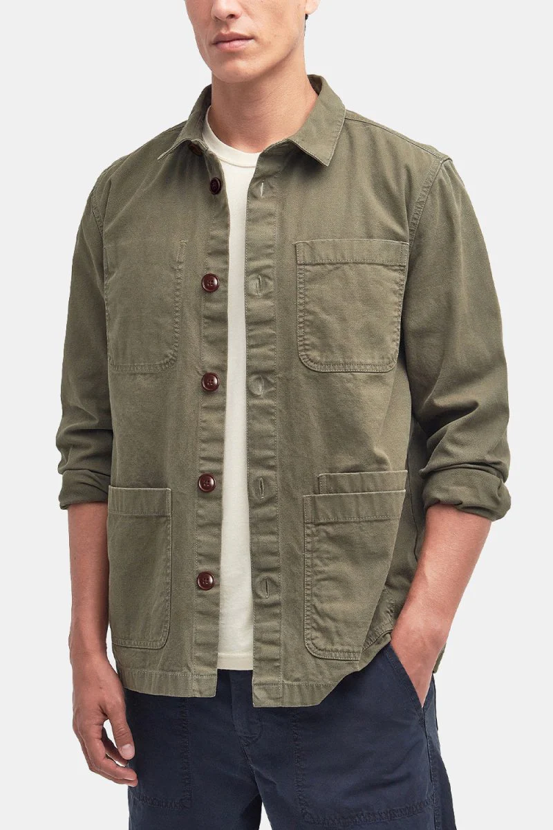 Barbour Chester Overshirt (Sage pâle) – Image 2