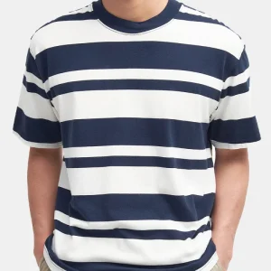T-shirt Barbour Frères Stripe (Marine)