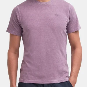 T-shirt teint en vêtements Barbour (violet)