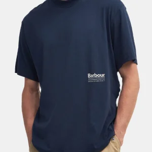 T-shirt Barbour Portland (marine)