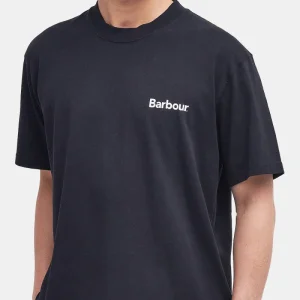 T-shirt Barbour Stowell (noir)