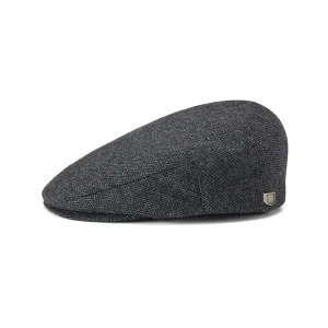 Brixton Hooligan Snap Cap Casquette Beret - Grey / Black