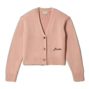 Brixton Womens Town Cardigan Sweat - Mellow Rose