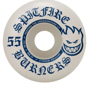 SPITFIRE WHEELS 55mm BURNER 99DU Blue