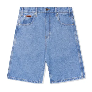 Butter Baggy Denim Shorts - Washed Indigo