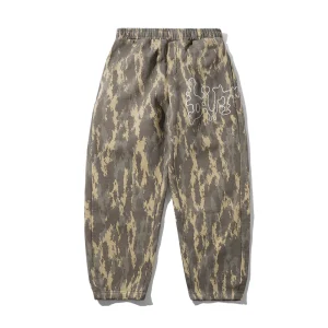 Butter Blotch Fleece Pant Pantalon - Washed Camo