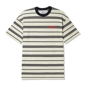 Butter Bryce Stripe T-Shirt - White