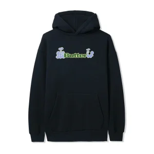 Butter Bugs Logo Pullover Hood Sweat A Capuche - Black