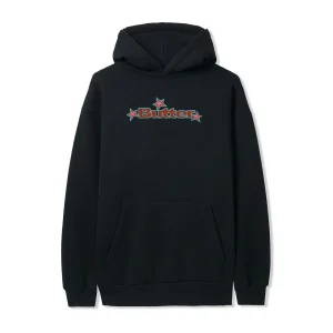Butter Goods Star Logo Pullover Hoodie Sweat A Capuche - Black