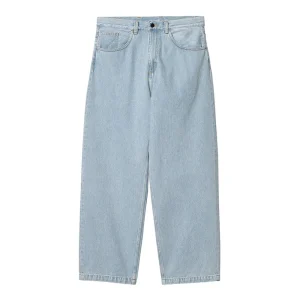 Carhartt Wip Brandon Pant - Blue Heavy Stone Bleached