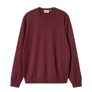Carhartt Wip Madison Sweater - Malbec / Black