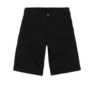 Carhartt Wip Regular Cargo Short - Black Rinsed