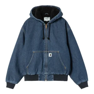 Carhartt W' Og Active Jacket - Blue Stone Washed