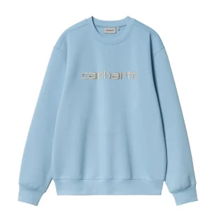 Carhartt Wip Carhartt Sweatshirt - Bluebird / Fleur De Sel