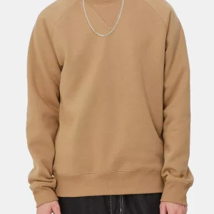 Sweatshirt épais Carhartt WIP Chase (Peanut/Or)