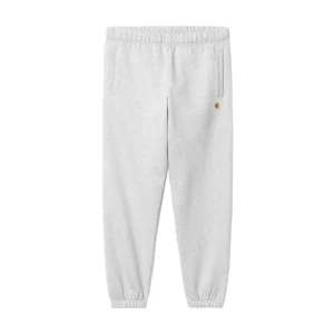 Carhartt Wip Chase Sweat Pant - Ash Heather / Gold
