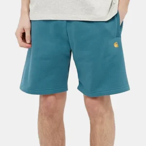 Carhartt WIP Chase Sweat Short (Hydro & Or)