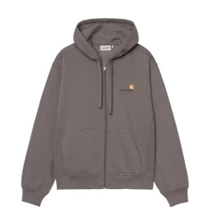 Carhartt Wip Hooded American Script Jacket Sweat A Capuche - Porphyry