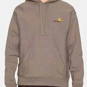 Carhartt Wip Hooded American Script Sweat (Teide)