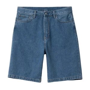Carhartt Wip Landon Short - Blue Heavy Stone Wash