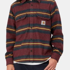 Carhartt Wip Oregon Shirt Jacket (Starco Stripe / Baudoux)