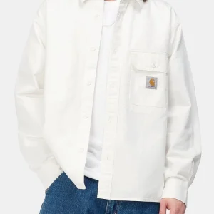Carhartt WIP Reno Chemise Veste (Blanc Cassé)