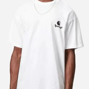 Carhartt Wip Short Sleeve C Logo Archive T-shirt (blanc)