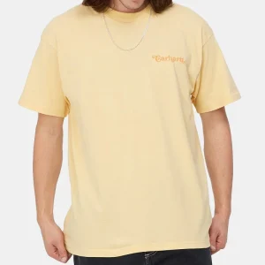 Carhartt WIP Short Sleeve Fez T-Shirt (Citron Yellow)