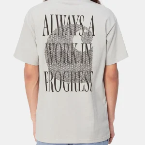 Carhartt WIP à manches courtes toujours un t-shirt WIP (Sonic Silver)