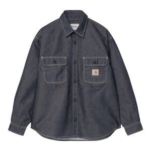 Carhartt Wip Tigan Shirt Jacket Chemise - Blue Rigid