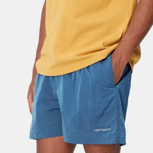 Carhartt Wip Tobes Swim Trunks (Sorrent / White)